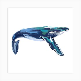 Humpback Whale 03 Art Print