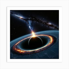 Black Hole 6 Art Print