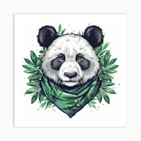 Panda Bear 3 Art Print