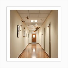 Asm Fly Away Office Hallway 1b549bd9 85d4 41c0 B22e 05500e87f6b9 Art Print