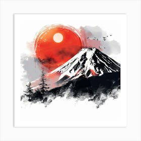 Mt Fuji 1 Art Print