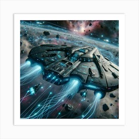 Nebula Cruiser Special Ability Art Print