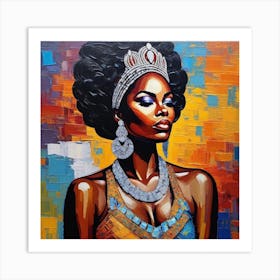 African Woman 7 Art Print