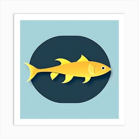 Fish In A Circle Art Print