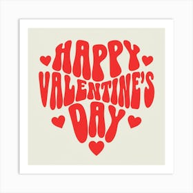 Happy Valentine'S Day 1 Art Print