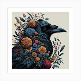 Crow 4 Art Print