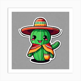 Mexican Cactus 39 Art Print