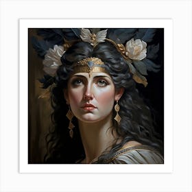 Greek Goddess 19 Art Print