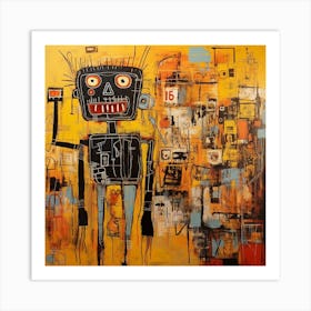 Robot 2 Art Print