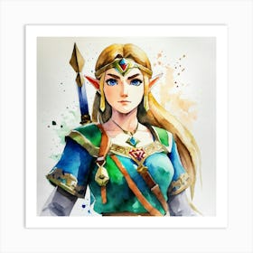 Legend Of Zelda Breath Of The Wild 4 Art Print