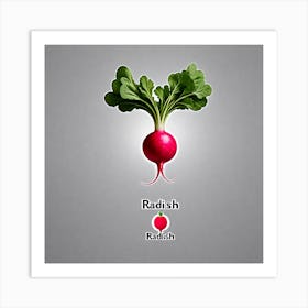 Radish Radish 1 Art Print