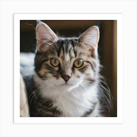 Cat Portrait Art Print