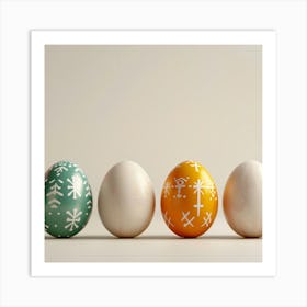 Easter Eggs 8 Art Print