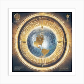 Envision A Future Where The Ministry For The Future Has Been Established As A Powerful And Influential Government Agency 90 Art Print