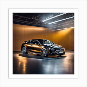 Mercedes-Benz S-Class Coupe Art Print