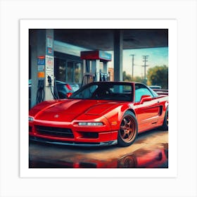 Honda Nsx 3 Art Print