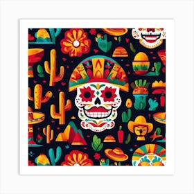 Day Of The Dead 58 Art Print