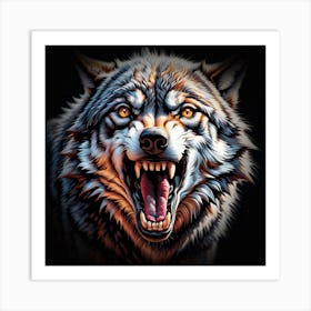 Wollf Art Print