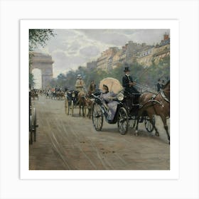 Arc De Triomphe Paris Art Print