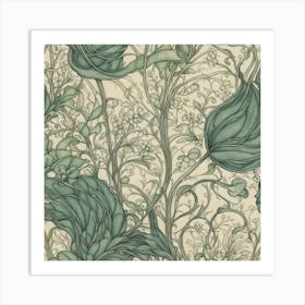 William Morris Wallpaper 1 Art Print