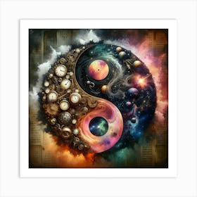 Yin Yang Art 3 Art Print