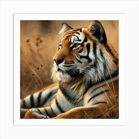 Tiger 4 Art Print