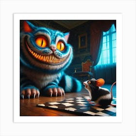 Cheshire Cat 4 Art Print