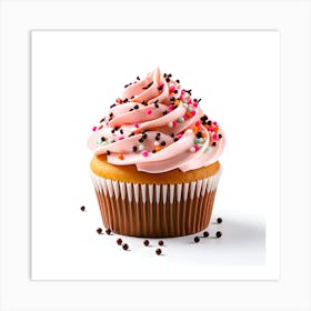 Gourmet Glitz The Fancy Cupcake Art Print