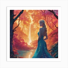 Ice Princess 1 Art Print