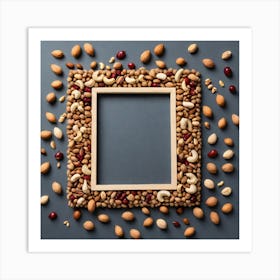 Frame Of Nuts 7 Art Print