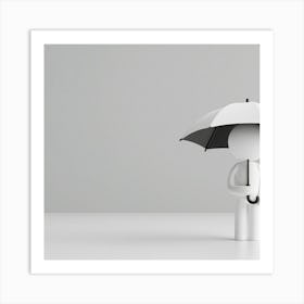 Umbrella Stock Videos & Royalty-Free Footage Art Print