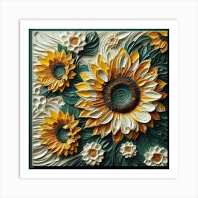 Sunflowers 1 Art Print