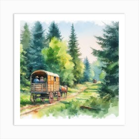 Long Road Home Art Print