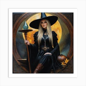 Witch 1 Art Print