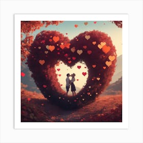 Valantin Love Art Print