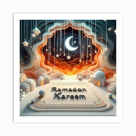 Ramadan Kareem 1 Art Print