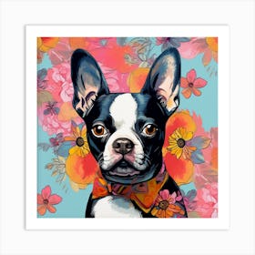 Boston Terrier Art Print