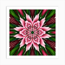 Pink Flower Affiche