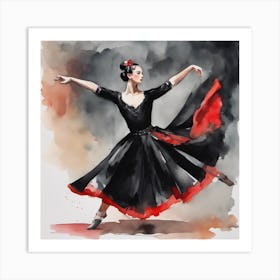 Ballet Dancer 1 Art Print