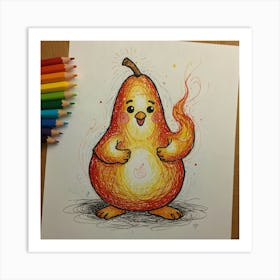 Pear! 5 Art Print