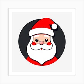 Santa Claus 2 Art Print