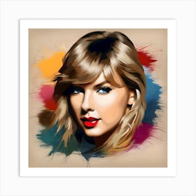 Taylor Swift 2 Art Print