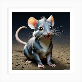 Rat photo 1 Art Print