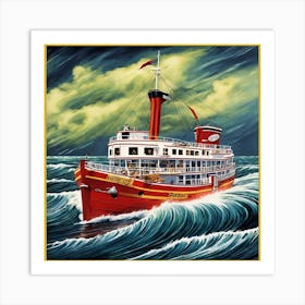 Schooner Art Print