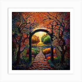 Garden Path Art Print