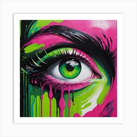 Painteye Art Print