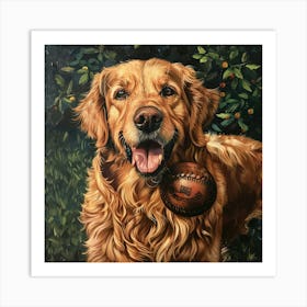 Golden Retriever 1 Art Print