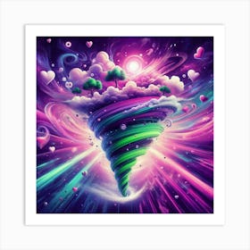 Psychedelic Art 8 Art Print