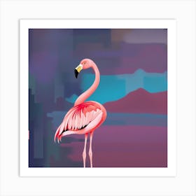 Flamingo 16 Art Print