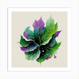 Leaves Of Lilac Art Print